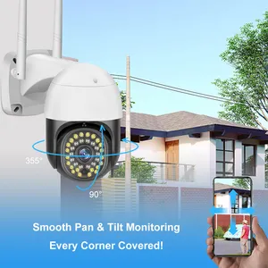 Wireless Camera V380 V380 Pro H.264 Wifi Camera Waterproof Auto Tracking PTZ Ip Camera Wireless Video Surveillance Cameras 1080P