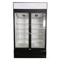 Enfriador de Bebidas Comercial de Bajo Costo y Alto Rendimiento, Descongelación Automática, Control Digital LED, Sistema de Enfriamiento Directo