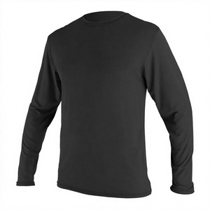 T-shirt de protection UV à manches longues pour homme avec logo personnalisé, en polyester et élasthanne, séchage rapide - Product Image 4