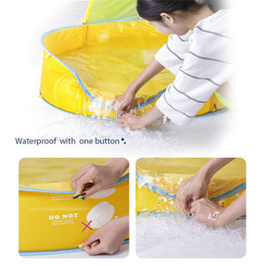 <span class=keywords><strong>Tente</strong></span> de plage pop-up MaiBeiBi pour bébé avec auvent, piscine portable d'extérieur pour enfants, piscine à balles multifonction pour tout-petits - Product Image 4