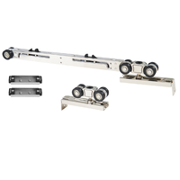 Quincaillerie pour portes coulissantes et fenêtres Quincaillerie pour portes coulissantes Rouleaux en aluminium
