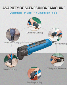 Bộ dụng cụ dao động điện không dây 300W với 37 chiếc lưỡi cưa đa năng phát hành nhanh chóng để cải tạo nhà - Product Image 5