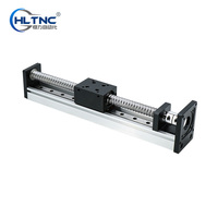 Module de table coulissante à double guide HL1204 100 200MM pour axes X Y Z, stock UE Pologne, actionneur linéaire pour moteur NEMA 23 57 pour CNC