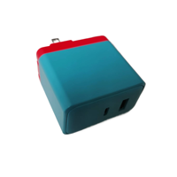 Chargeur pour ordinateur portable au nitrure de gallium 65W PD Charge rapide UK US AU AR EU KC 65W Pliable US Plug GaN PD Chargeur Contraste Couleur Chargeur