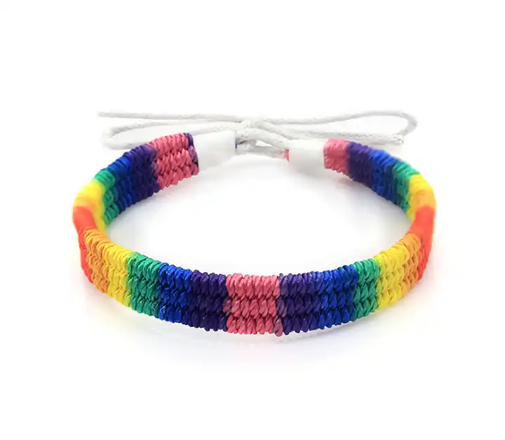 1PC Paracord Rope Bracelet Multicolor Cotton Bracelets Women Men Jewelry  Gifts | eBay