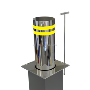 Tự động thủy lực bollard Road Barrier LED ánh sáng có thể thu vào bollard cho tăng kiểm soát giao thông - Product Image 2