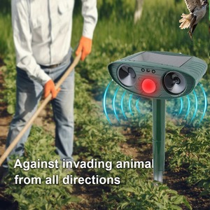 Solar Animal Repeller Outdoor PIR <span class=keywords><strong>Motion</strong></span> <span class=keywords><strong>Detector</strong></span> Cat Dog repelente animal dissuasor dispositivo com luz Home Garden Supplies