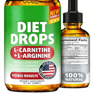 Complément Liquide Oral Minceur Naturel Chaud Brûleur de Graisse Rapide L-Carnitine L-Arginine Gouttes Diététiques pour la Perte de Poids Adulte - Product Image 1