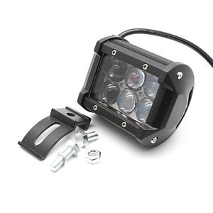 Luces antiniebla de trabajo para camiones, faros <span class=keywords><strong>LED</strong></span> de doble fila para motocicleta, foco para reparación de automóviles y Camping, 18W - Product Image 2