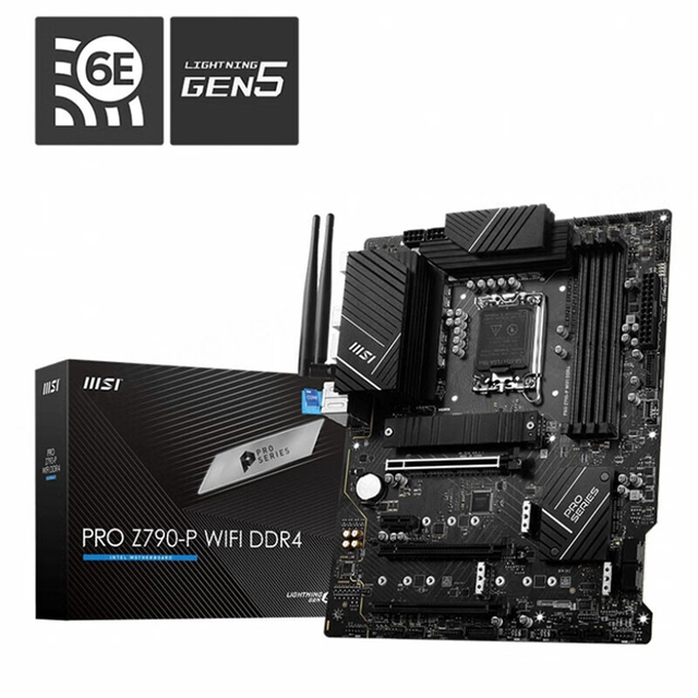 Intel 12th/13th Generation I7 13700k I9 13900k Core Processor Compatible ATX Motherboard B550 DDR4 32GB 128GB Ms Z790-p-Wifi