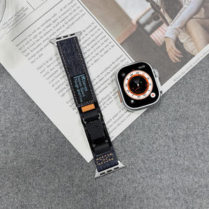 Bracelet en nylon tissé ShanHai Sport pour Apple Watch Ultra Band 49mm 45mm 42mm <span class=keywords><strong>44</strong></span> <span class=keywords><strong>mm</strong></span> Bracelet <span class=keywords><strong>IWatch</strong></span> Series 10 9 7 6 5 4 8 <span class=keywords><strong>Se</strong></span> Bandes - Product Image 4