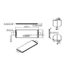 3.2V 50Ah SVOLT LiFePO4 Pouch Cell Lifepo Pouches Lithium LFP Pouch Cellule <span class=keywords><strong>Batterie</strong></span> 50 Ah SVOLT pour EBike Scooter Moto - Product Image 4