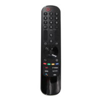 Télécommande vocale universelle ES-RM114-12-V Magic Voice, compatible avec les téléviseurs intelligents LG OLED