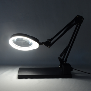 Abrazadera de escritorio 2 en <span class=keywords><strong>1</strong></span>, lupa de mantenimiento con luz LED - Product Image 5