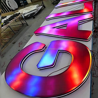 Enseigne lumineuse LED personnalisée à effet néon imprimée en 3D, étanche, avec options multicolores, contrôle par application et formes personnalisables