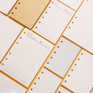 A8 mini Loose-Leaf máy tính xách tay bìa giấy với lõi bên trong thay thế 5 lỗ cho có thể thay thế bên trong trang - Product Image 3