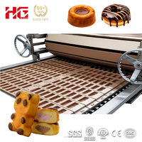 Ligne de production de gâteaux 3D entièrement automatique HG, solution clé en main pour la production de gâteaux originaux, ligne de production de gâteaux en forme