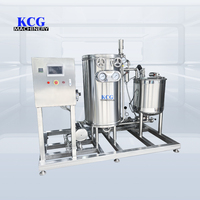 1T Stérilisateur de lait ultra-haute température UHT entièrement automatique, pasteurisateur, stérilisateur de pâte à confiture de jus de fruits