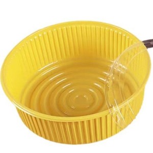 Caja de pastel transparente de alta definición, Material PET PP para exhibición de tienda de postres para Fideos, Sushi, hamburguesas, azúcar - Product Image 5