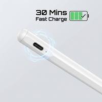 Pena Stylus Aktif Universal B2B Bulk T1 OEM Logo Merek Kustom Kemasan Khusus Pengisian Cepat 30 Menit Pena Tablet Kapasitif