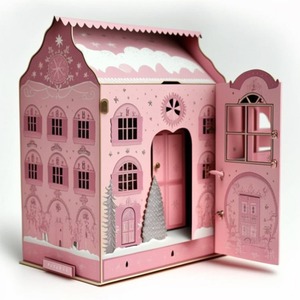 Custom Wholesale DIY <b>Gifts</b> <b>Empty</b> Surprise Christmas Cosmetic Blank Advent Calendar Countdown <b>Gift</b> Paper Packaging Cardboard <b>Box</b> - Product Image 2