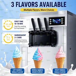 Machine à <span class=keywords><strong>glace</strong></span> molle à double compresseur, machine à gelato - Product Image 4