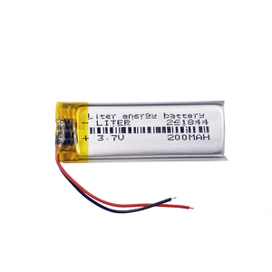 Pin lithium polymer 3.7V 261844 <span class=keywords><strong>200mAh</strong></span> pin lithium polymer cho nhà máy sản xuất pin điện tử - Product Image 4