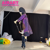 Costume de squelette gonflable personnalisé pour adulte, costume de marionnette gonflable interactif pour festival, défilé, publicité