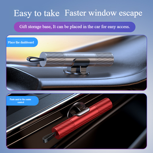 Herramientas DE EMERGENCIA portátiles, martillo de seguridad para coche para ventana, Escape, cortador de cinturón de seguridad, rompevidrios, <span class=keywords><strong>Kit</strong></span> de herramientas de emergencia - Product Image 4