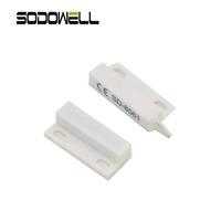 Sistema de alarma de seguridad 24v normalmente abierto cable sensor de puerta magnético puerta póngase en contacto con interruptor reed