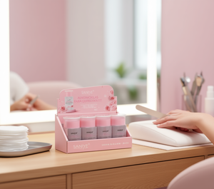 Crème démaquillante pour ongles Saniye 50ml pour le soin des ongles, flacon en plastique Q13 - Product Image 2