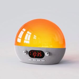 Despertador Inteligente con Altavoz, Luz para Despertar, Control por Aplicación, Bluetooth, WIFI, Ruido Blanco, Ayuda para Dormir, Luz Ambiental para Dormitorio, Yoga, Noche - Product Image 1