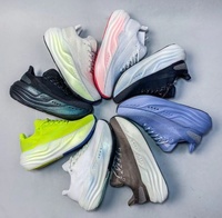 Chaussures de sport Brookes Glycerin Max Designer confortables et respirantes avec amorti et soutien, semelle épaisse, à lacets, pour femmes
