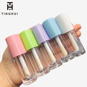 Tubes de brillant à lèvres de haute qualité de 6 ml avec applicateur en forme de pied de chèvre et applicateur épais pour contenants de gloss - Product Image 2