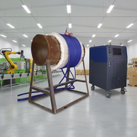 Machine de chauffage par induction rapide pour le préchauffage et le traitement thermique PWHT