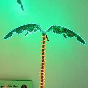Holiday Lights LED Palm Tree Light Display 7'