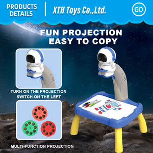 Juguete de mesa de <span class=keywords><strong>dibujo</strong></span> de proyección de <span class=keywords><strong>astronauta</strong></span>, tablero de pintura educativo de nuevo diseño para niños, entrenamiento de PC, otros juguetes de <span class=keywords><strong>dibujo</strong></span> para bebé - Product Image 5