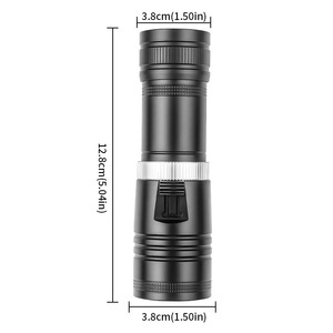 XPG Magnetic <b>Switch</b> Aluminum Alloy Diving Flashlight 12.8cm LED Underwater Light 30m Depth Professional Grade - Product Image 1