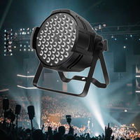 Actoris ParLED 54 Uds 3W RGB 3 en 1 Led a todo Color Parcans cambio de Color proyector para escenario Club KTV boda Pro luz para