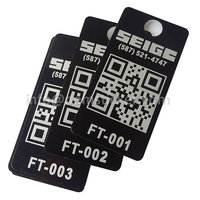 Plaques de nom personnalisées en acier inoxydable 304 316, métal gravé, aluminium, acier inoxydable