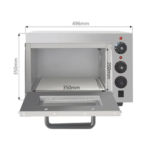 EP1AT commerciale forno elettrico in acciaio inox a singolo strato alta camera di pietra forno di cottura Timer per pane <span class=keywords><strong>torta</strong></span> <span class=keywords><strong>e</strong></span> <span class=keywords><strong>Pizza</strong></span> - Product Image 2