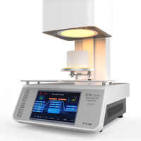Four à porcelaine dentaire numérique à vide ZTCF-20B 1300C avec une puissance de 1600W et une vitesse de chauffage de 140°C/min
