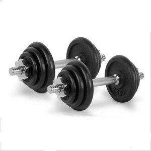 Ensemble d'haltères et de barres de musculation réglables 50 kg en fonte et caoutchouc, avec logo personnalisé, unisexe, pour entraînement complet du corps, étanche et durable - Product Image 6