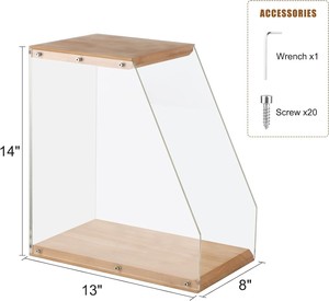 Factory Wholesale Woood <b>Record</b> Magazine Rack Storage Wooden <b>Record</b> Storage Rack for Home Desktop File Book Organization - Product Image 6