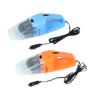 Aspiradora para coche, 12V, eléctrica, de doble uso, húmedo y seco, para vehículo, plástico azul y naranja - Product Image 1