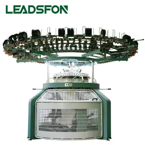 LEADSFON Industrial Circular Knitting Machine Manufacturers For Towel High Speed