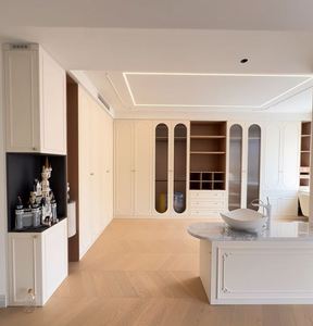 Armario de Madera Apilable de Diseño Creativo y Alta Gama para Guardarropa, Personalizable, para Sala de Estar, Villa o Almacén - Product Image 2