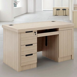 Hiện Đại Ergonomic Bằng Gỗ Văn Phòng Máy Tính Bàn Có Thể Khóa Ngăn Kéo Bền Nhà Máy Bán Buôn Cho Nhỏ Văn Phòng Nhà Thương Mại Sử Dụng - Product Image 6