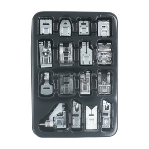 Máquina <span class=keywords><strong>de</strong></span> coser doméstica multifuncional, 16 tipos <span class=keywords><strong>de</strong></span> <span class=keywords><strong>prensatelas</strong></span>, Brother, juki, Singer, mariposa - Product Image 3