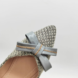 Zapatos Planos de Punta <span class=keywords><strong>con</strong></span> <span class=keywords><strong>Lazo</strong></span>, Diseño Nuevo, Zapatos de Bailarina Suaves para Mujer - Product Image 5